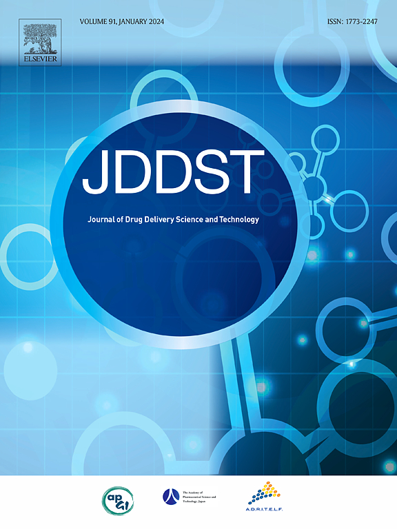 Go to journal home page - Journal of Drug Delivery Science and Technology